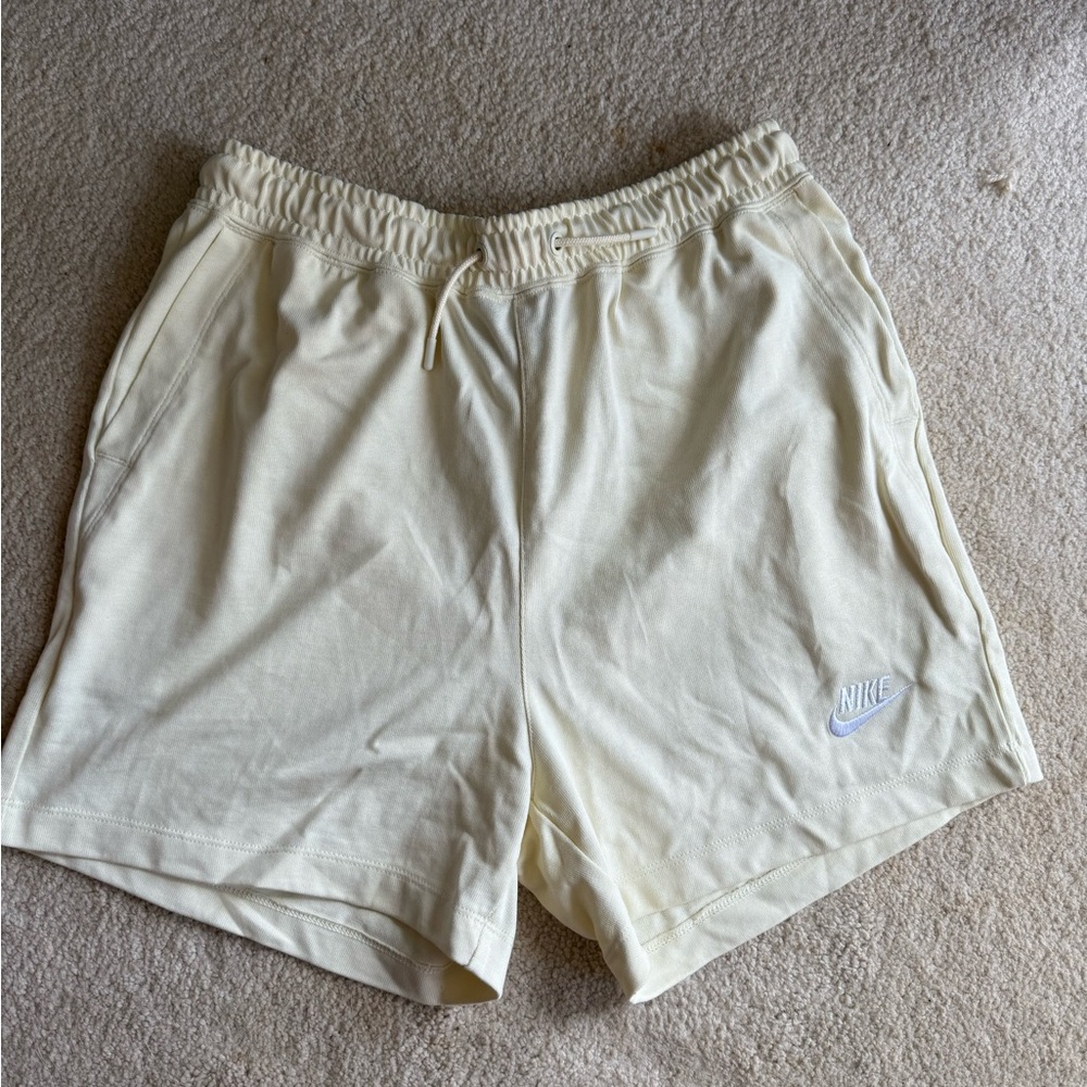 Nike Light Yellow Shorts